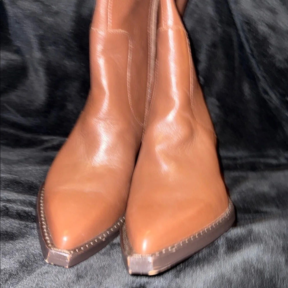 Dolce Vita Tan Over the Knee Boots New Sz 6